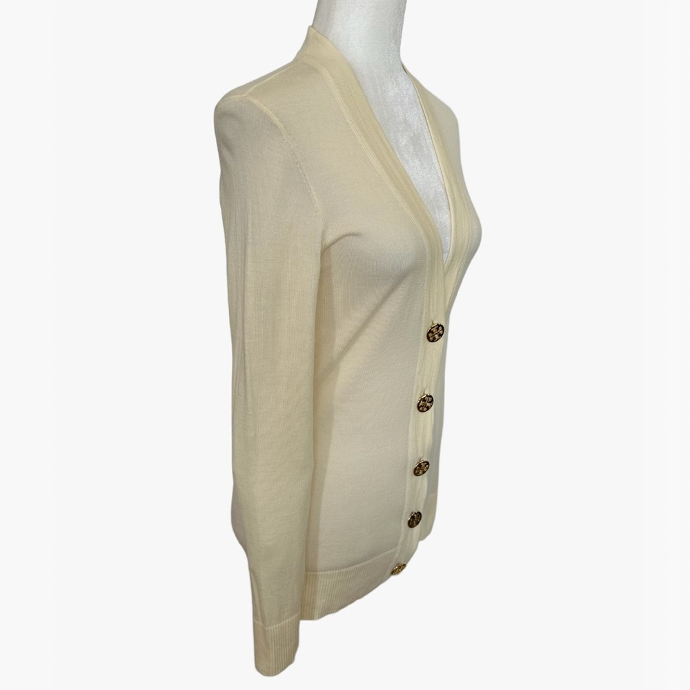 Tory Burch 100% Merino Wool Women’s Sweater/Cardigan - Size: XS - Picture 8 of 17